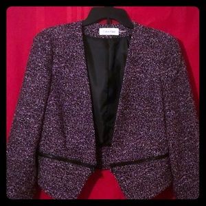Cropped Boucle multi-colored bolero jacket